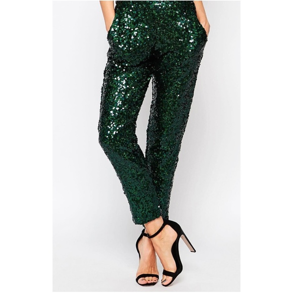 french connection sequin jumpsuit